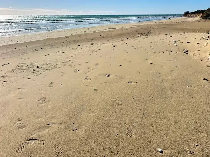 Costa di Torre Pali con case vacanze a pochi metri dal mare, paesaggio autentico del Salento